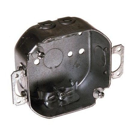 Raco Electrical Box, 15.5 cu in, Octagon Box Box Type, Steel 150